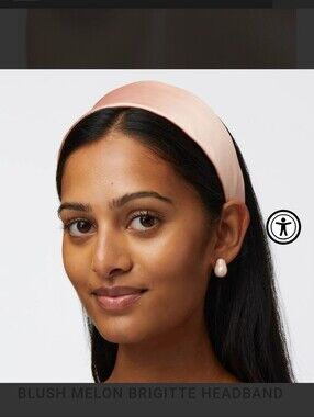 Lele Sadoughi Blush Melon Brigitte Headband